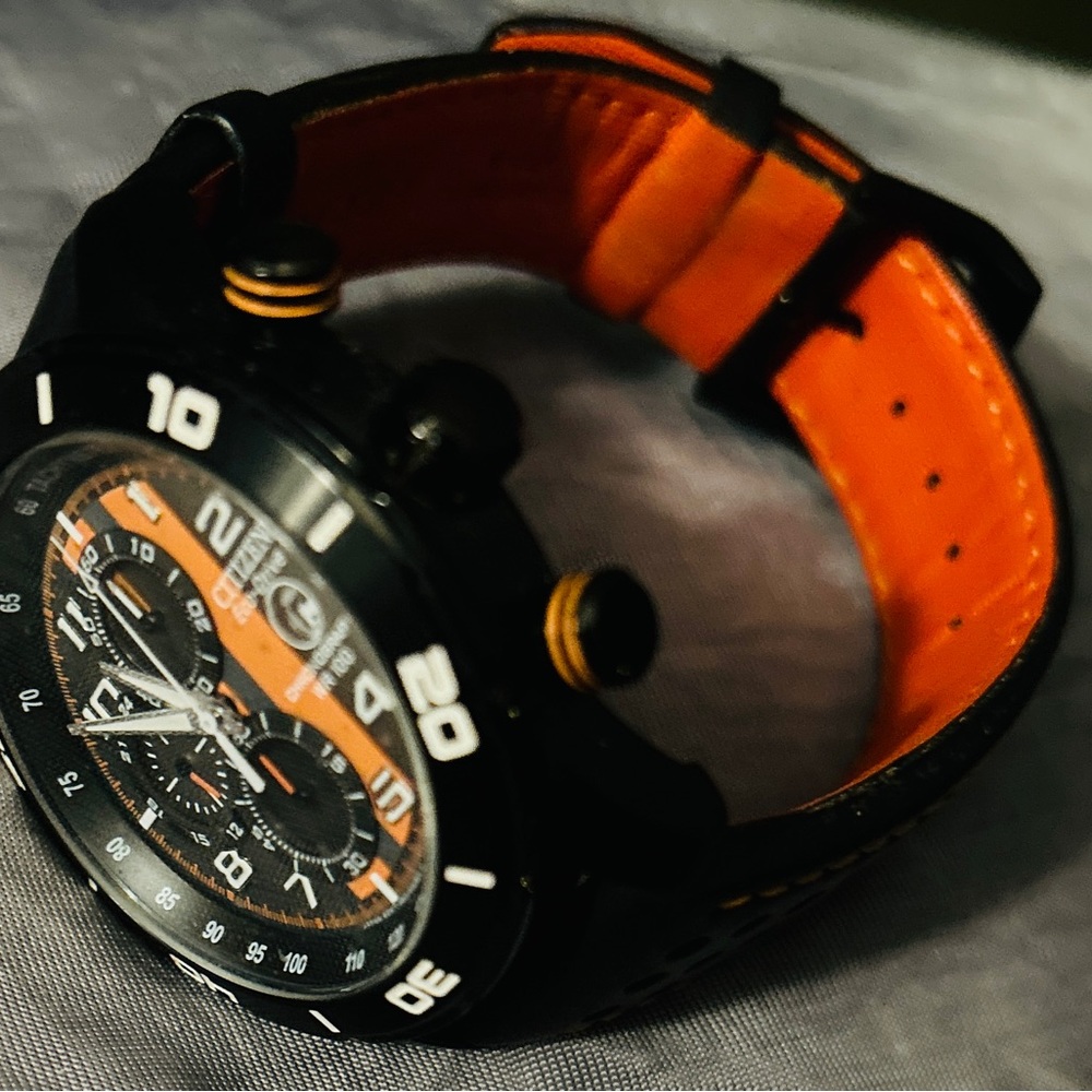 Men’s Citizen Primo Eco Drive Grey Dial Chronograph Watch CA0467-11H